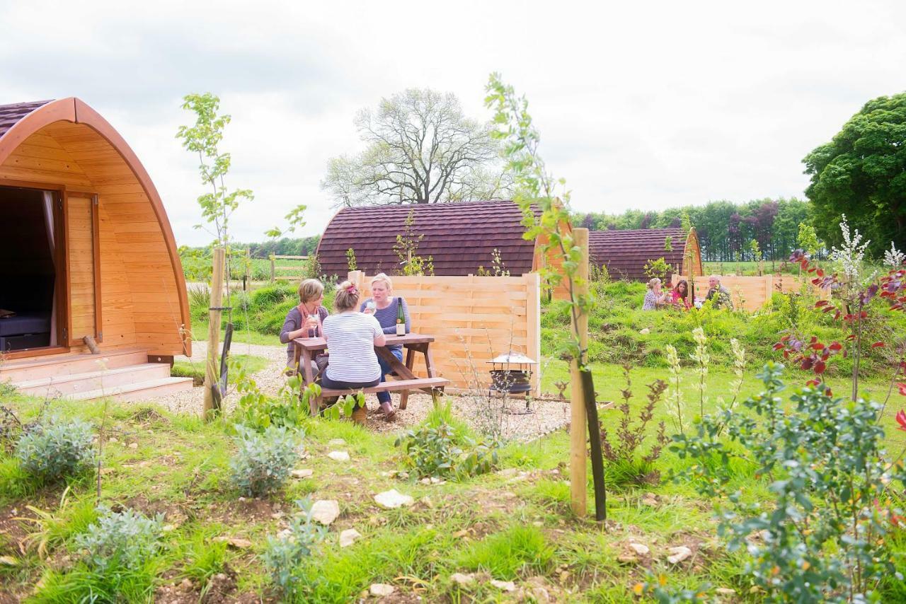 Campion Glamping Pod Hotel Cheltenham Ngoại thất bức ảnh